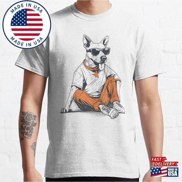 Tops - Happy Dog In A Shirt Unisex